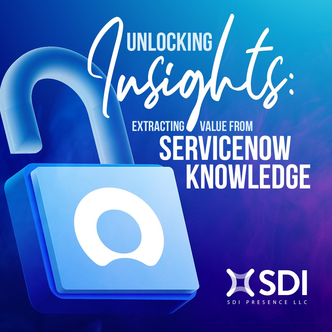 Unlocking Insights Extracting Value from ServiceNow Knowledge